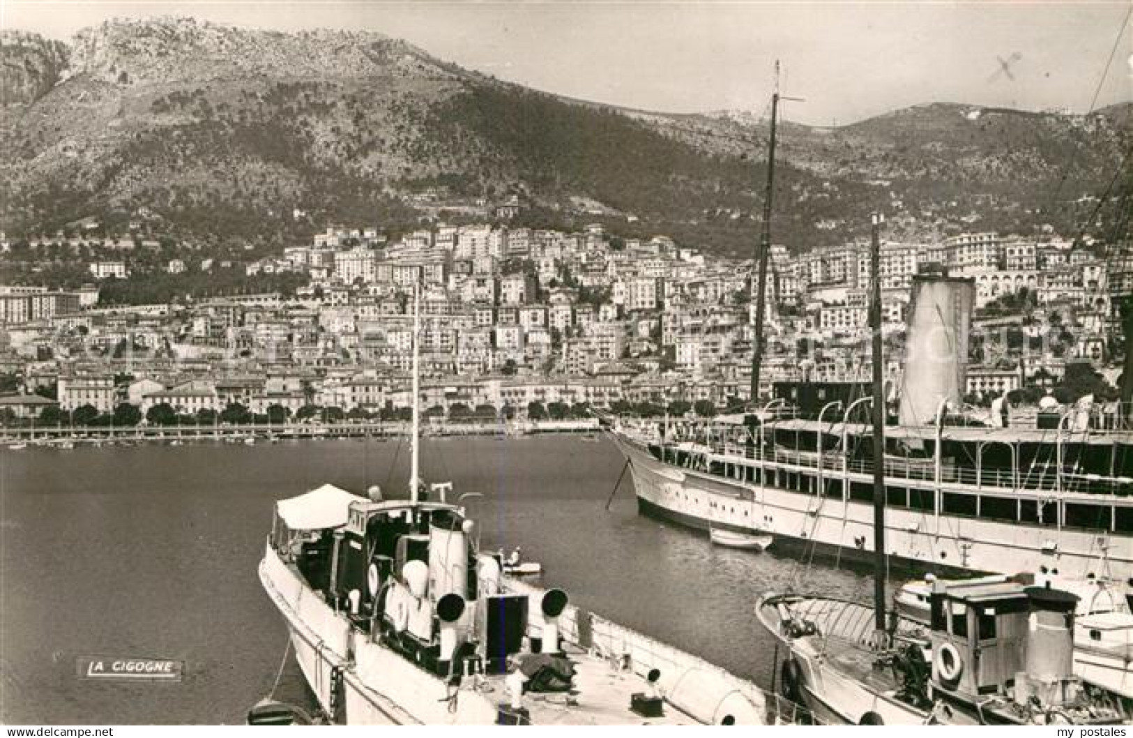 Monaco Le port et la Condamine