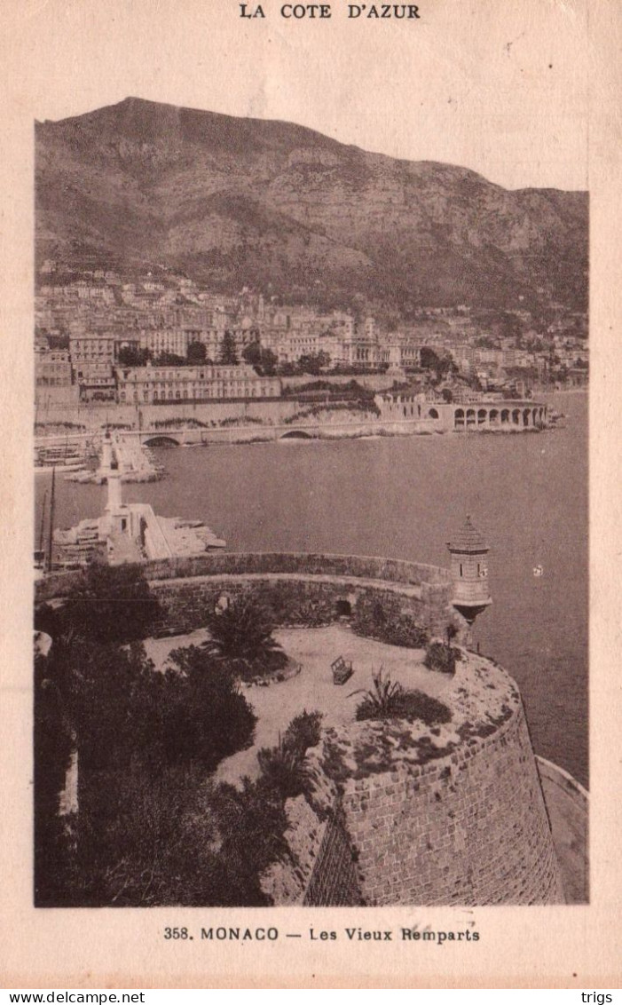 Monaco - les Vieux Remparts