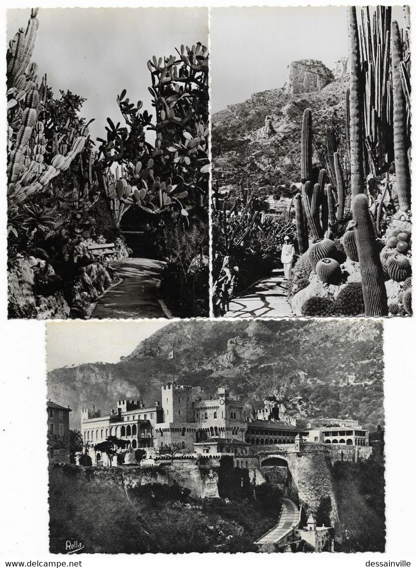 MONACO - Lot de 8 Cartes