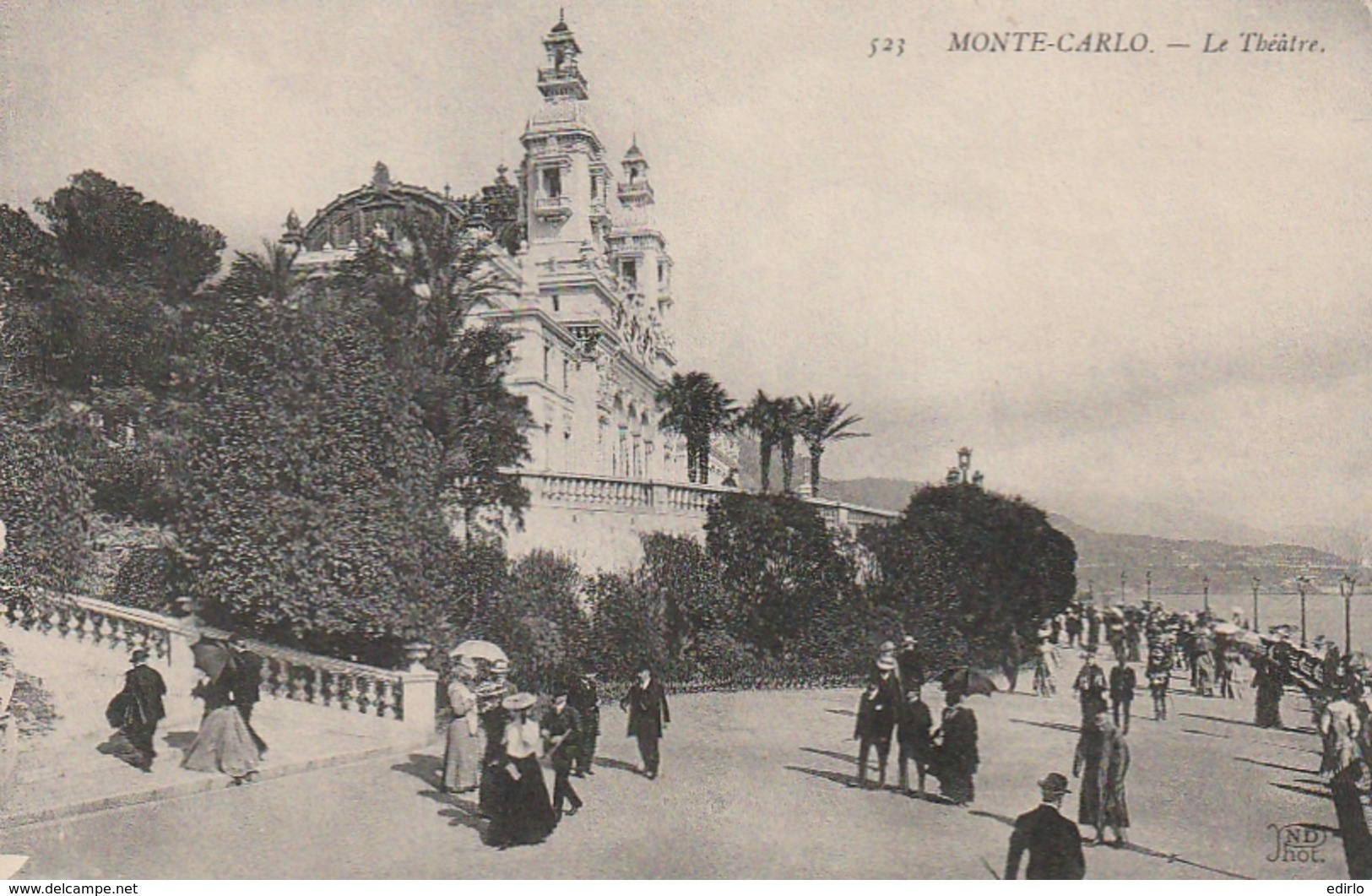 *** MONACO  *** MONTE CARLO le Théatre neuve TTB