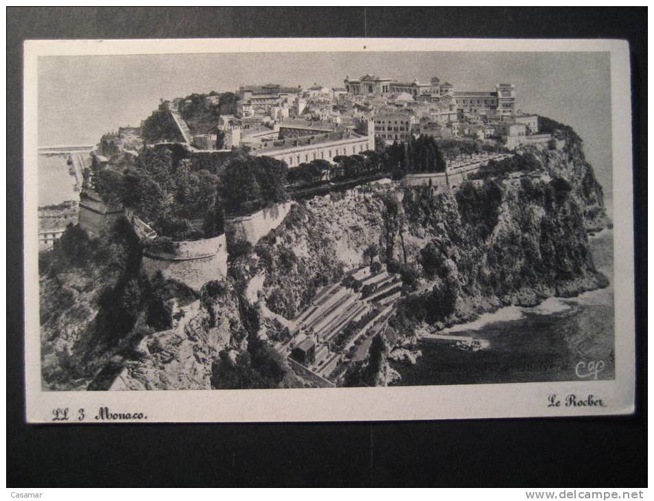 MONACO Monte Carlo Monte-Carlo post card