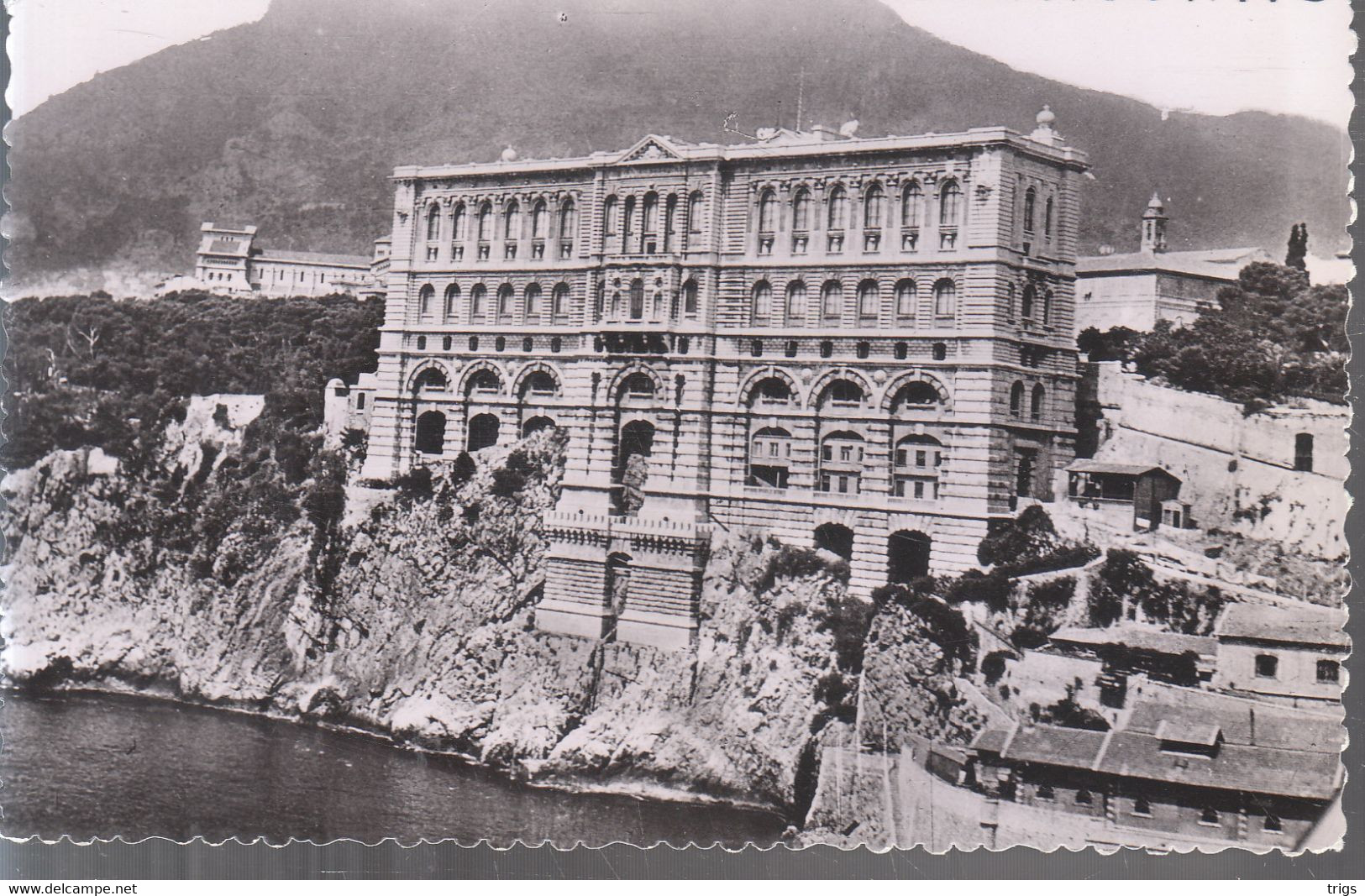 Monaco - Musée Océanographique, Vue aérienne