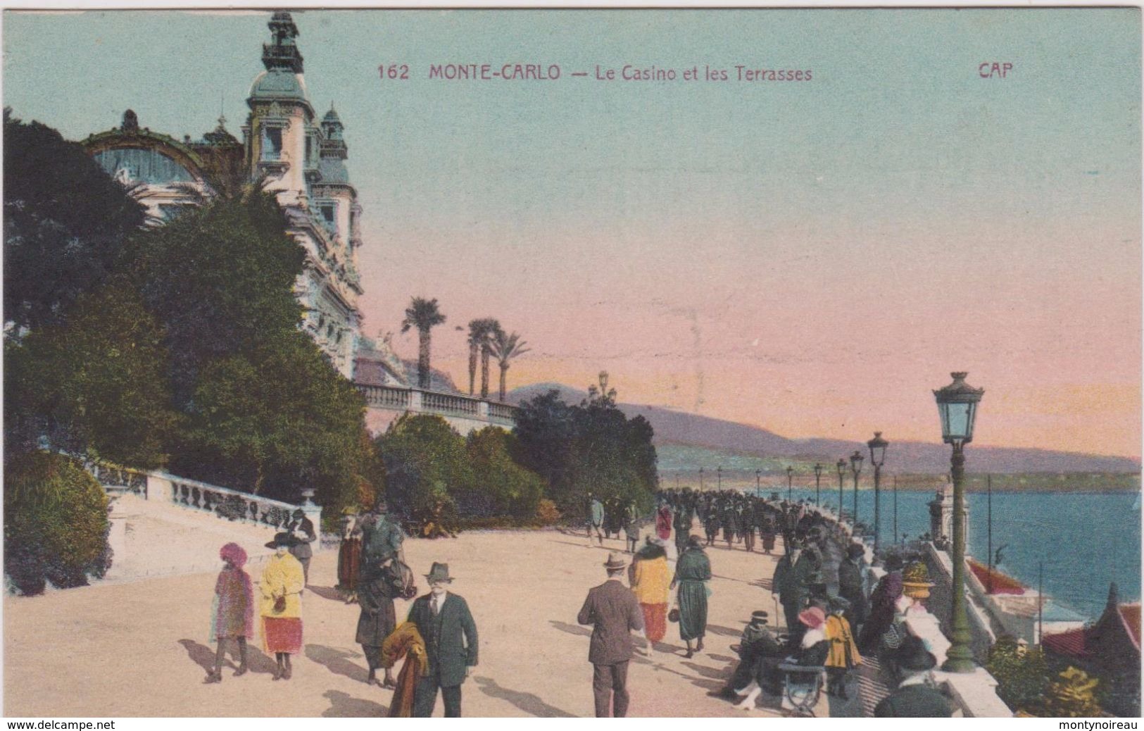 Monaco :terrasses  , casino