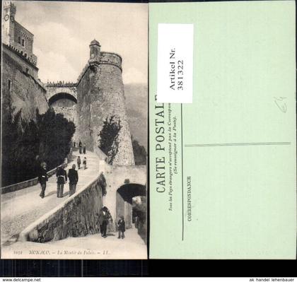 381322,Monaco Monte-Carlo La Mentee du Palais Fürstenpalast Palast