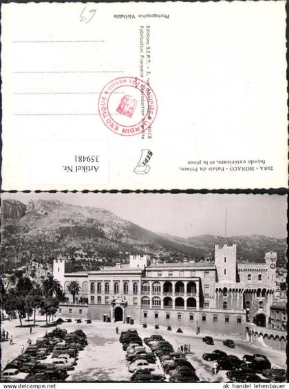 359481,Monaco Palais du Prince Fürstenpalast