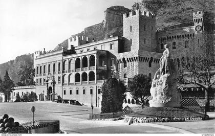 A975 Monaco Palais Princier Palace RPPC vintage postcard
