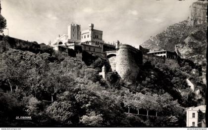 CPA Monaco, Fürstenpalast, Felsen