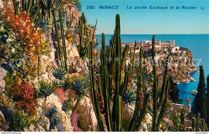 Monaco Le Jardin Exotique et le Rocher