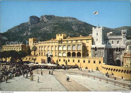 Monaco Palais Princier Releve Garde