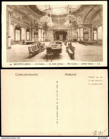 Monte-Carlo Le Casino - La Salle Schmit - The Casino Schmit Room 1925