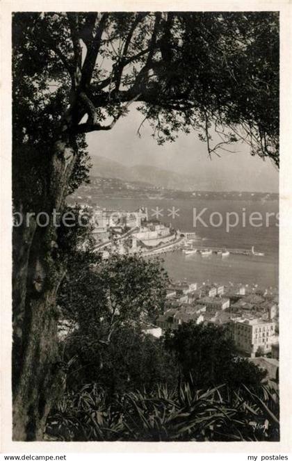 Monte-Carlo Vue du Jardin exotique Cote d Azur