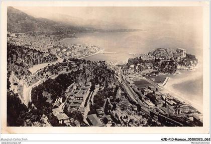 AJDP10-MONACO-1016 - principauté de MONACO - vue panoramique