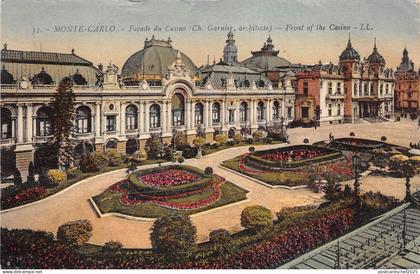 B38800 Monte Carlo Facade de Casino  monaco