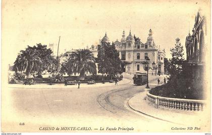 Carte  POSTALE  Ancienne de MONTE CARLO - Casino