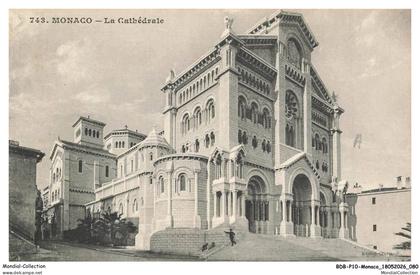 BDBP10-0753-MONACO - LA CATHEDRALE