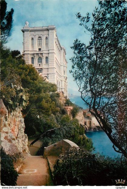 CPM REFLETS DE LA COTE D'AZUR MONACO Le Musee Océanographique