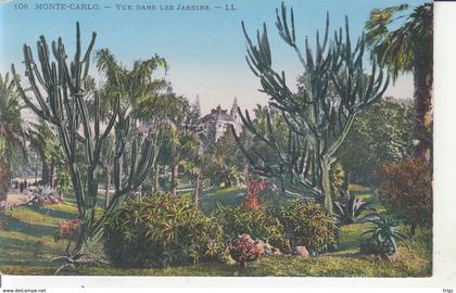 Monte Carlo - Vue dans les Jardins
