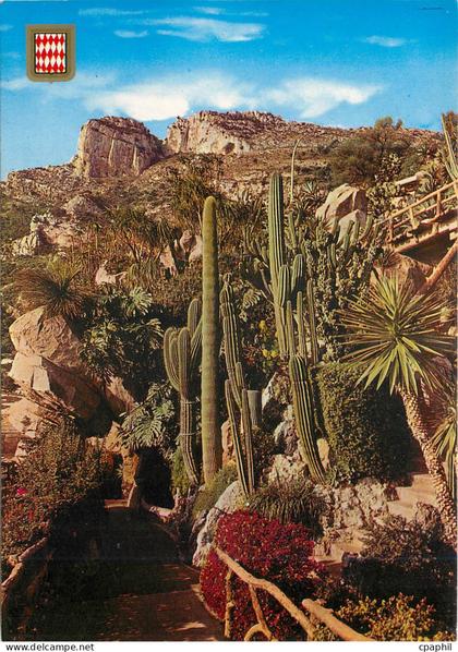 CPM PRINCIPAUTE DE MONACO le jardin Exotique