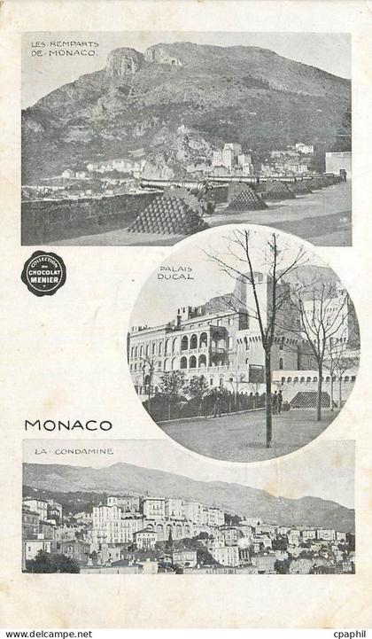 CPA Les Remparts de Monaco palais Ducal La condamine