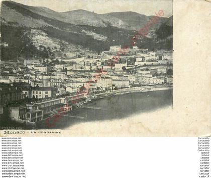 MONACO .  LA CONDAMINE .
