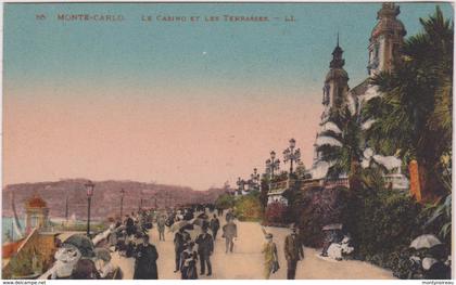 Monaco :  les terrasses