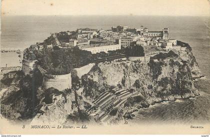 CPA MONACO. — le Rocher