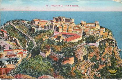 CPA MONACO Le Rocher
