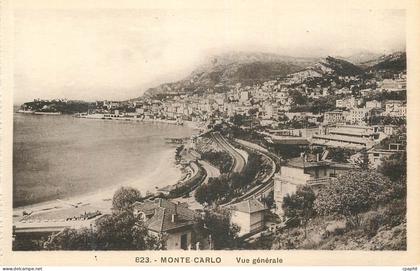 CPA MONTE-CARLO Vue générale