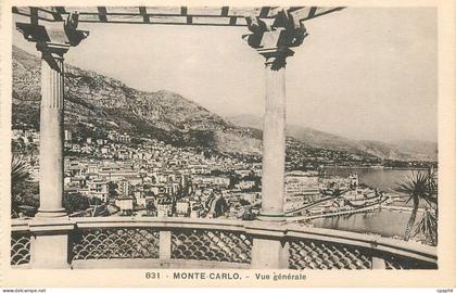 CPA MONTE-CARLO. - Vue générale
