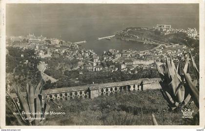 CPA Principaute de Monaco - Vue generale