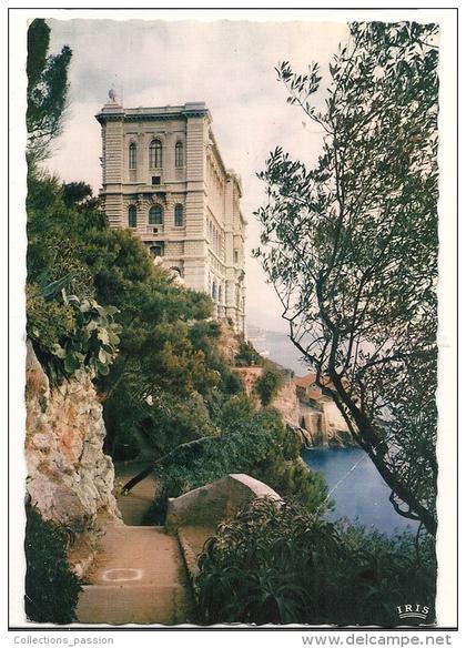 cp, Monaco, Le Musée Océanographique, voyagée 1962