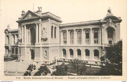 CPA Musée Océanographique de Monaco — Façade principale