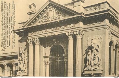 CPA Musée Océanographique de MONACO.  L avant corps les groupes de Duusart