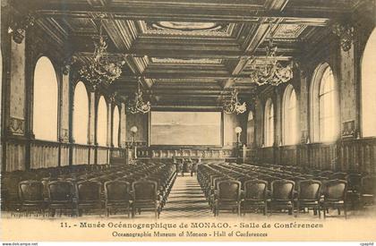 CPA Musée Océanographique de MONACO- Salle de Conférence