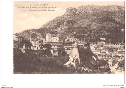 MONACO -PALACIO DEL PRINCIPE Y CABEZA DE PERRO