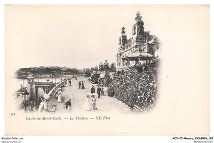 AOVP5-0358-MONACO - MONTE-CARLO - casino - le théatre