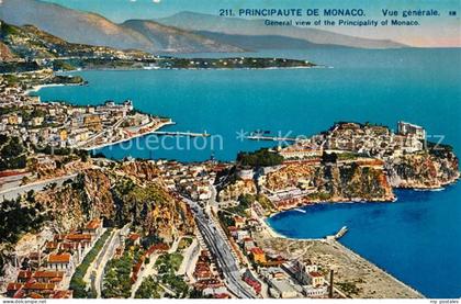 Monaco General view of the Principality of Monaco