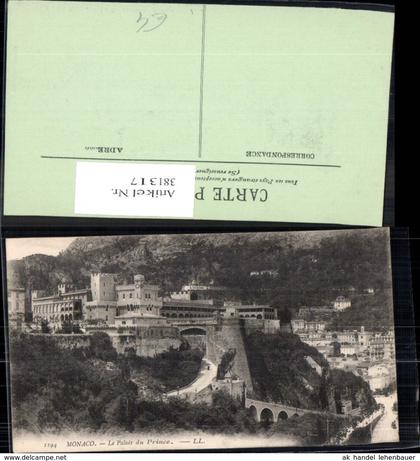 381317,Monaco Monte-Carlo Le Palais du Prince Fürstenpalast Palast