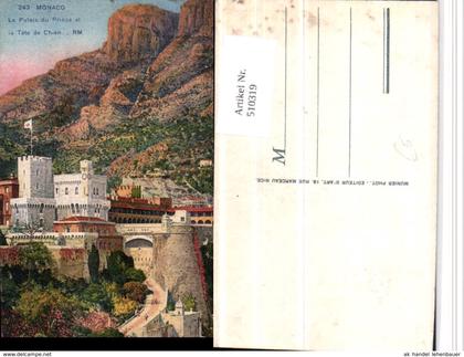 510319,Monaco Le Palais du Prince et Tete de Chien Fürstenpalast