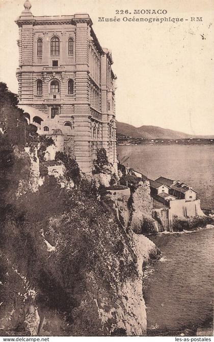 98 MONACO MUSEE OCEANOGRAPHIQUE