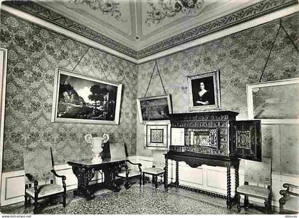 Carte Postale - Monaco - Le Palais Princier - Le Salon des Officiers - Meuble Renaissance en ébène - Tableau Les vendang