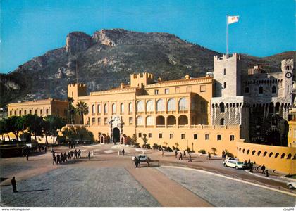 CPM Principauté de Monaco La Place et le Palais Princier.