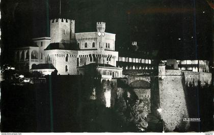 CPM Principaute de Monaco Le palais Princier illumine
