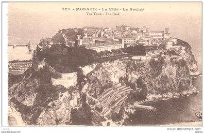 MONACO - LA VILLE- LE ROCHER