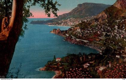 Monaco vue de Roquebrune