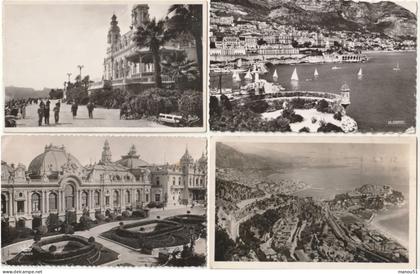 MONACO  - Lot de 20 CPSM