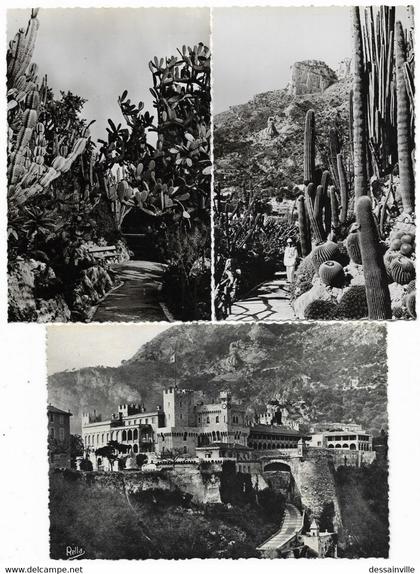 MONACO - Lot de 8 Cartes
