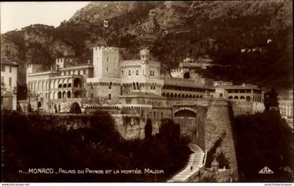 CPA Monaco, Fürstenpalast und Montée Major