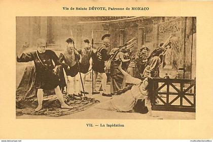 080320 - THEATRE ARTISTE - Vie de Sainte DEVOTE Patronne de MONACO la lapidation VII - ROMAIN