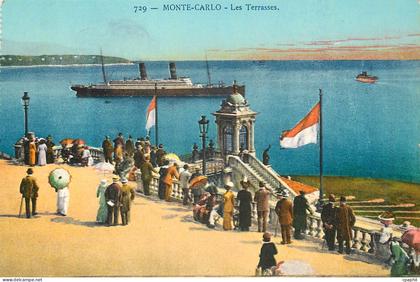 CPA MONTE-CARLO - Les Terrasses Bateau